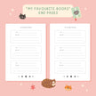 Cats Reading Journal