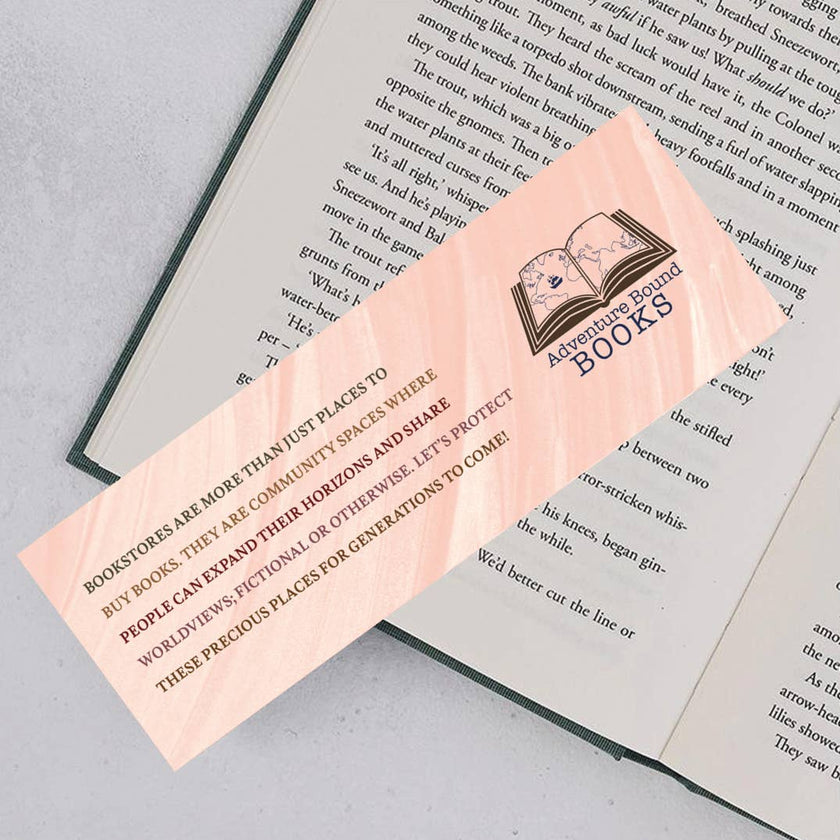Support Your Indie Bookstore Bookmark