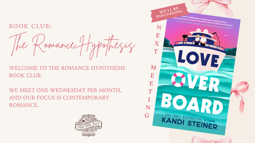 [OCT] The Romance Hypothesis Book Club (Love Overboard by Kandi Steiner)