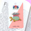 Slow And Steady Reader Tortoise Lapel Pin (Limited Edition)