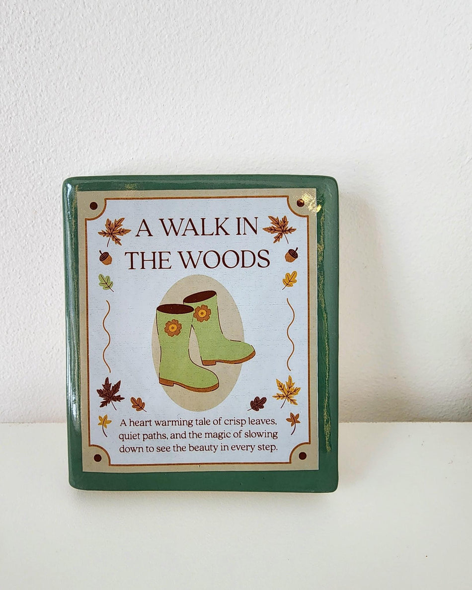 Cosy Chapter Book Coaster