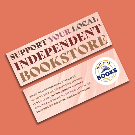 Support Your Indie Bookstore Bookmark