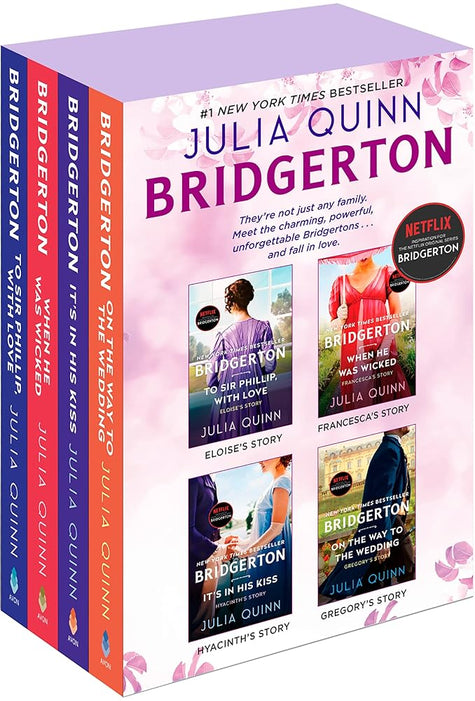 Bridgerton Boxed Set 5-8: To Sir Phillip, With Love / When He Was Wicked / It's in His Kiss / On the Way to the Wedding cover image
