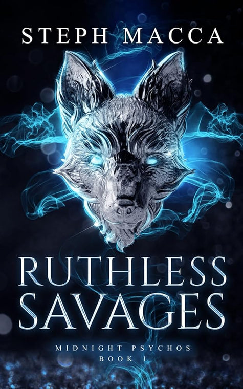 Ruthless Savages: A Dark Omegaverse Reverse Harem Romance (Midnight Psychos - Book 1) cover image