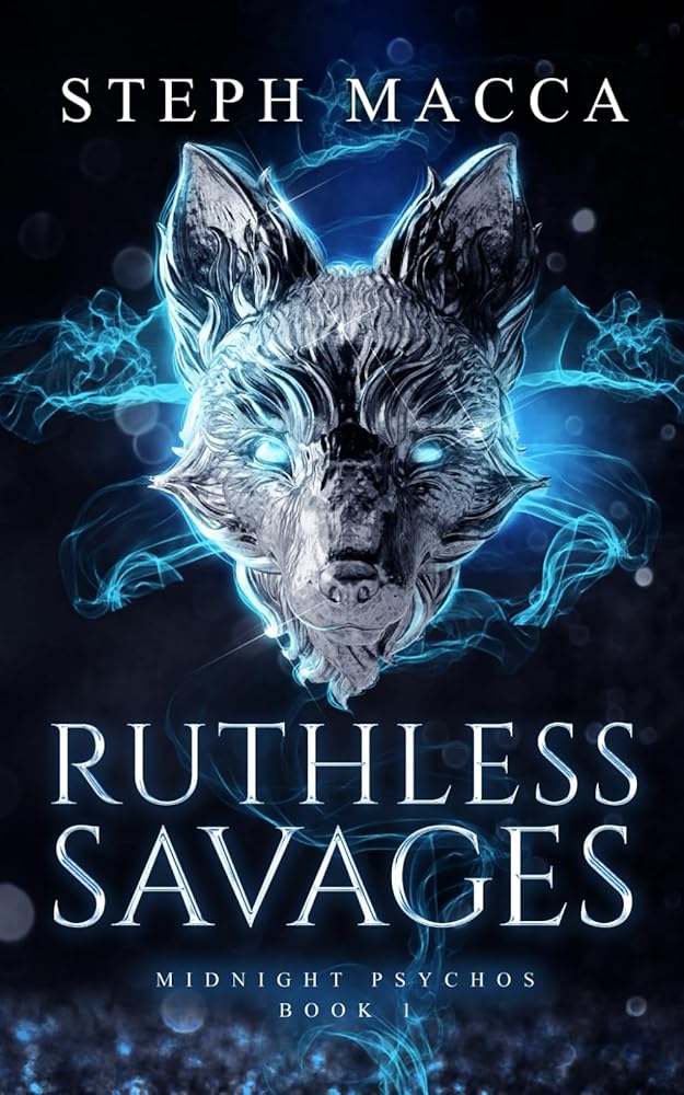 Ruthless Savages: A Dark Omegaverse Reverse Harem Romance (Midnight Psychos - Book 1) cover image