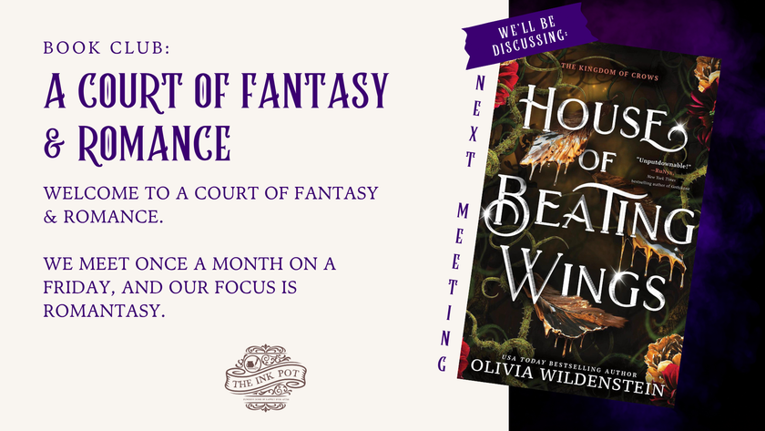 [JUNE] A Court of Fantasy & Romance Book Club (House of Beating Wings by Olivia Wildenstein)