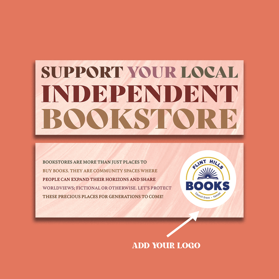 Support Your Indie Bookstore Bookmark