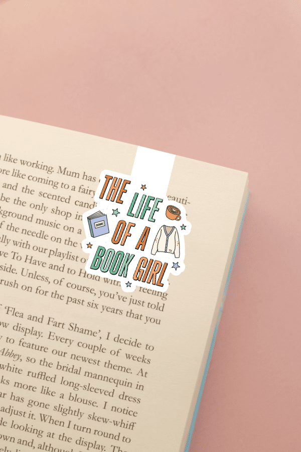The Life of A Book Girl Magnetic Bookmark