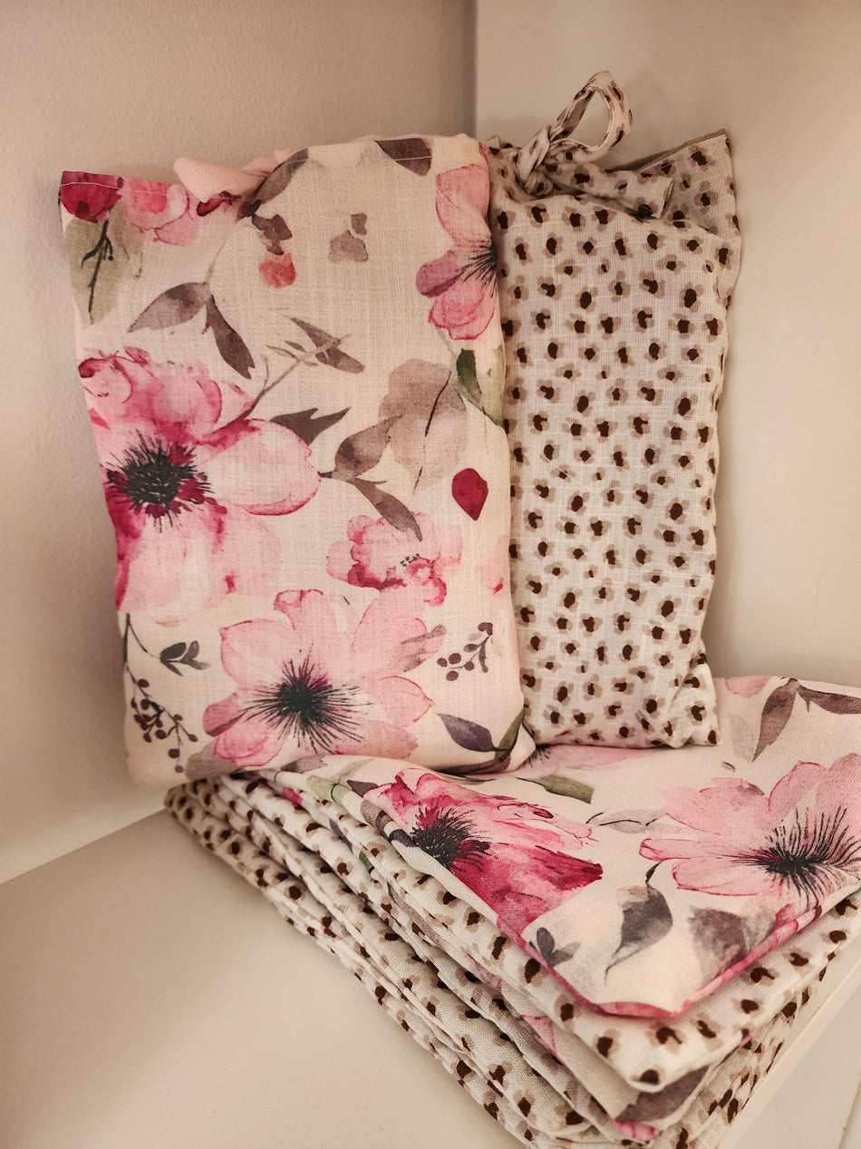 Book Sleeve - Peony