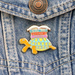 Slow And Steady Reader Tortoise Lapel Pin (Limited Edition)