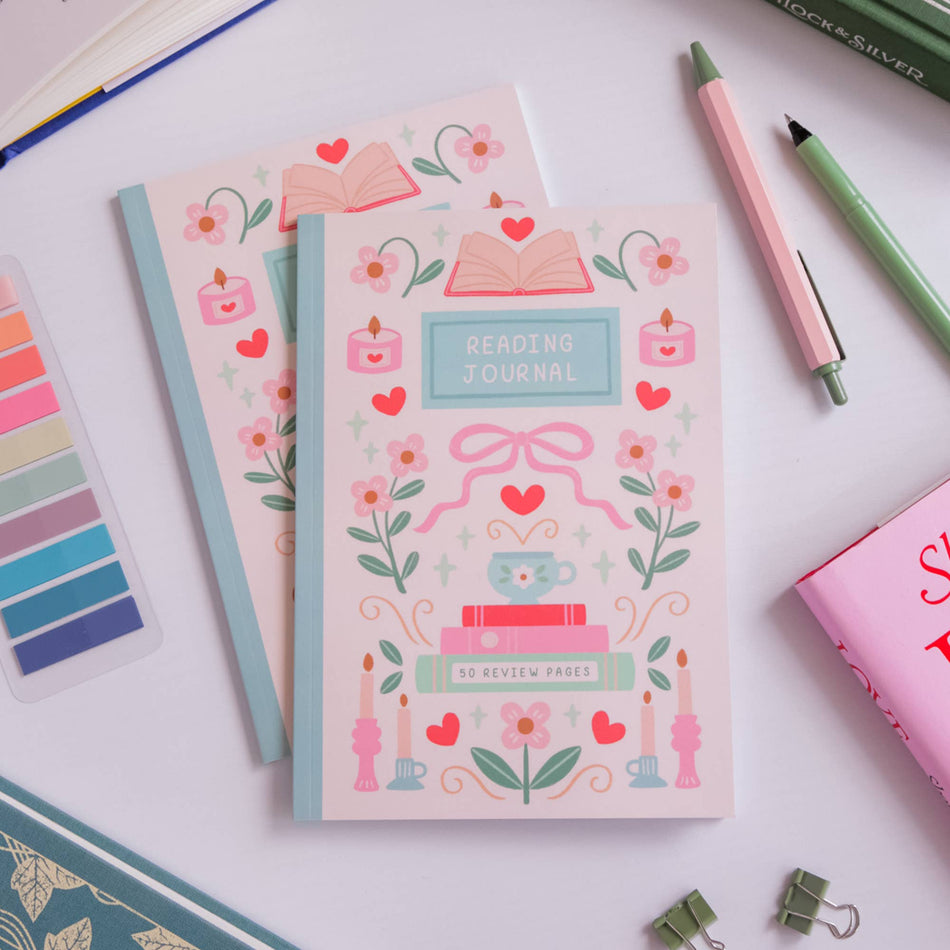 Tea & Candles Reading Journal