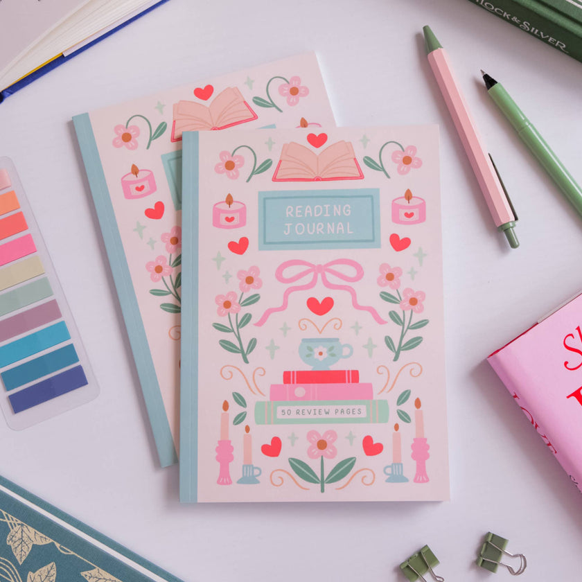Tea & Candles Reading Journal
