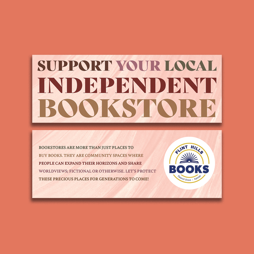 Support Your Indie Bookstore Bookmark