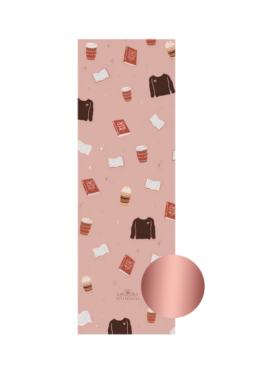 Romance Foil Bookmark